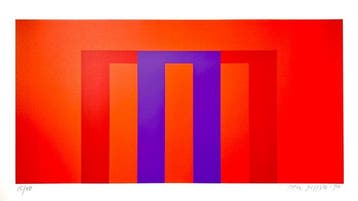 Paul Osipow (1939) - Geometric composition I