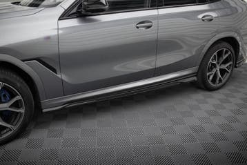 Side Skirts Diffuser V.1 voor BMW X6 G06 Facelift M-Pack, Ophalen of Verzenden
