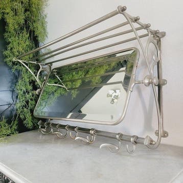 Art Deco, Jugendstil, Wandkapstop Met Facet Geslepen