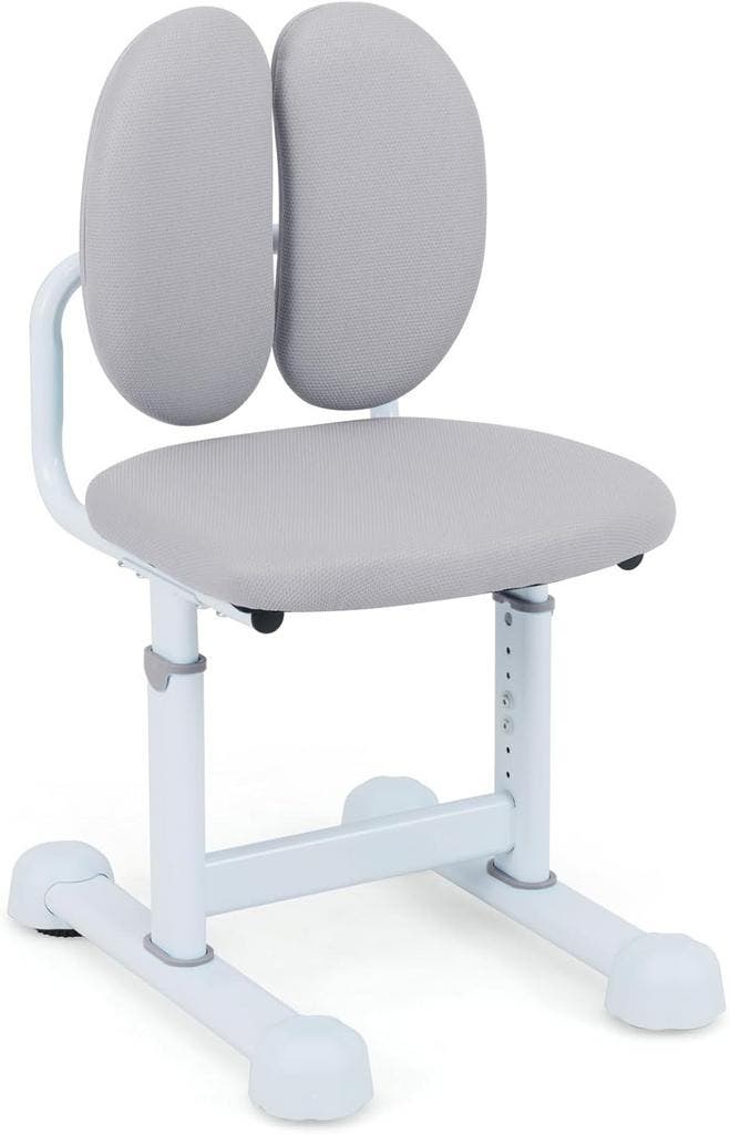 Kinder bureaustoel - Ergonomisch - Zithoogte 35-43 cm - Grij, Maison & Meubles, Chaises de bureau, Envoi