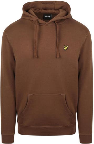 Lyle and Scott Hoodie Bruin maat Maat 52/54 (L) Heren, Kleding | Heren, Maat 52/54 (L), Bruin, Verzenden, Nieuw