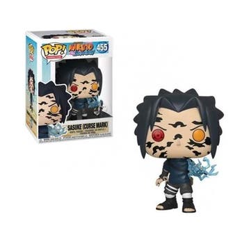 Funko Pop  Naruto  Sasuke w/ Curse Marks 455  [ Sticker], Collections, Jouets miniatures, Verzenden