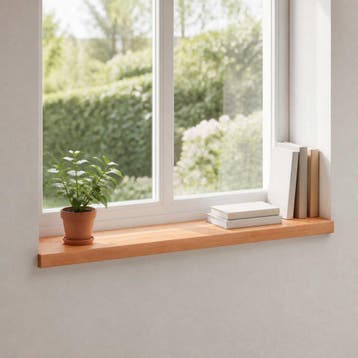vidaXL Raamprofielen 2 st Lak 100 x 25 x 2 cm Massief, Verzenden