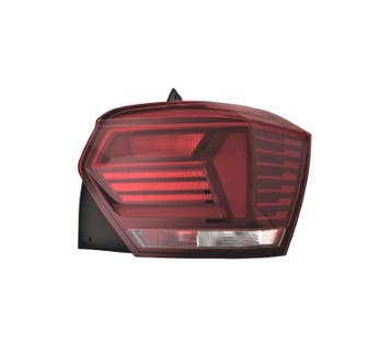 FEUX ARRIÈRE DROIT VOLKSWAGEN VW POLO 17-21 BLANC ROUGE, Autos : Pièces & Accessoires, Verzenden