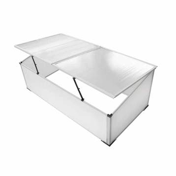 vidaXL Koude bak met 2 deksels 110x55x41 cm, Verzenden, Nieuw