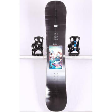 138 kinder snowboard NITRO MINI THRILLS 2026, Black/grey, FL, Verzenden, Gebruikt