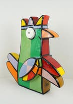 Jacqueline Schäfer - Beeld, Strange Bird XL - 48 cm - resin