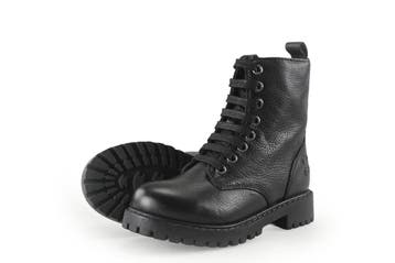 Muyters Veterboots Meisjes in maat 28 Zwart, Kinderen en Baby's, Verzenden, Jongen of Meisje, Schoenen, Zo goed als nieuw