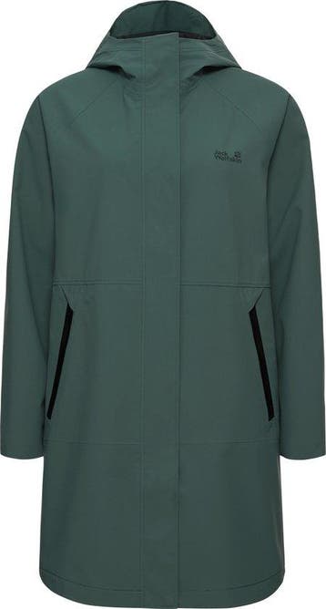 Jack Wolfskin ONERA 2L COAT W Dames Outdoorjas-sago palm, Verzenden