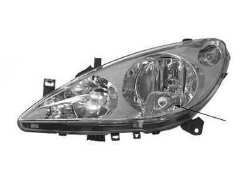 Peugeot 307 2000-2005 Koplamp + Mistlamp Links (Mistlampen), Auto-onderdelen, Verzenden, Nieuw