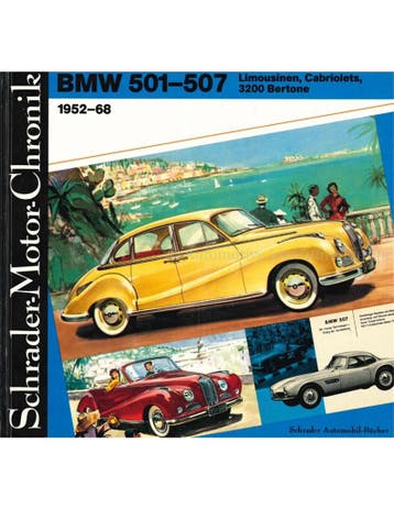 BMW 501-507, LIMOUSINEN, CABRIOLETS, 32OO BERTONE 1952-68,