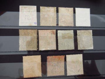 Nieuw-Caledonië 1883/1893 - postzegelverzameling - yvert n°6