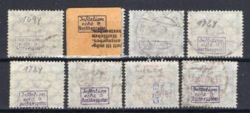 Danzig 1923 - Bon tirage dimpression — hyperinflation —
