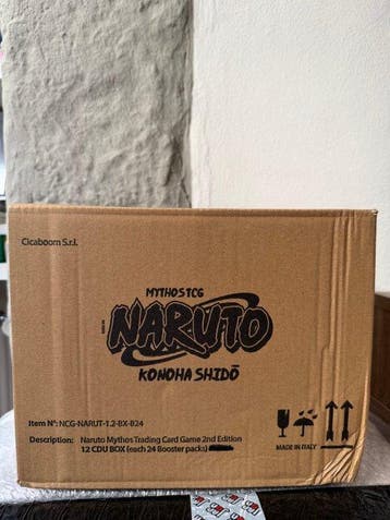 Cicaboom S.r.l. - 12 Box - Naruto Mythos TCG Konoha Shid, Nieuw