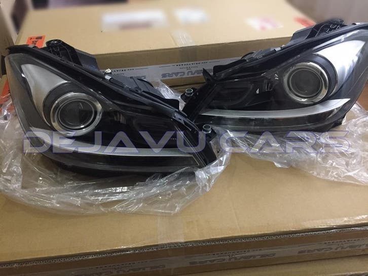 Bi Xenon Look LED Koplampen voor Mercedes Benz C-Klasse W204, Autos : Divers, Tuning & Styling, Enlèvement ou Envoi