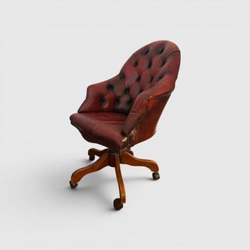 Fauteuil - Leder - Chesterfield