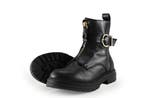 Nelson Veterboots Meisjes in maat 33 Zwart, Verzenden, Jongen of Meisje, Schoenen, Zo goed als nieuw