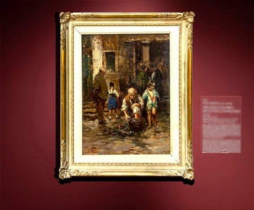 Vincenzo Irolli (1860 – 1949) - Il venditore di pesci