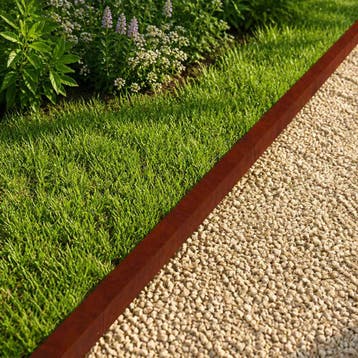 vidaXL Afdekprofiel voor tuinranden 10 st 100 x 6 x 5 cm, Verzenden, Nieuw