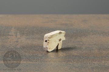 Oude Egypte, late periode Faience Udjat-Oog (Oog van Horus)