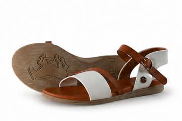 Mustang Sandalen in maat 38 Wit, Verzenden, Wit, Sandalen of Muiltjes, Mustang