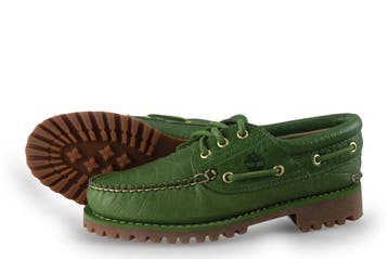 Timberland Bootschoenen in maat 38 Groen, Verzenden, Zo goed als nieuw, Timberland, Groen