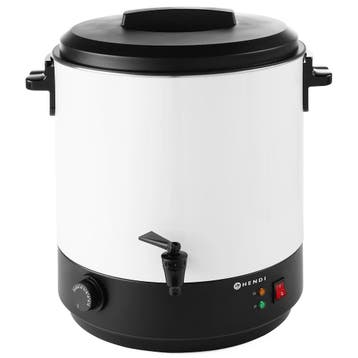 Verwarmde Drankendispenser | Wit/Zwart | 25L | 30°C/110°C |, Zakelijke goederen, Horeca | Keukenapparatuur, Verzenden, Nieuw in verpakking