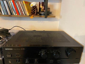 Pioneer - A-333 + CS-755 - Luidspreker + Audio versterker, TV, Hi-fi & Vidéo, Radios