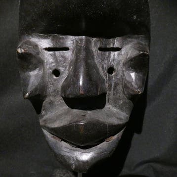 Mask. Dan. 25 cm H. early 20th century - Figuur - Dan -