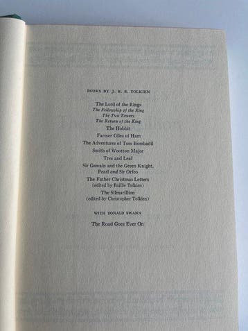 J.R.R Tolkien - The silmarillion - 1977-1977