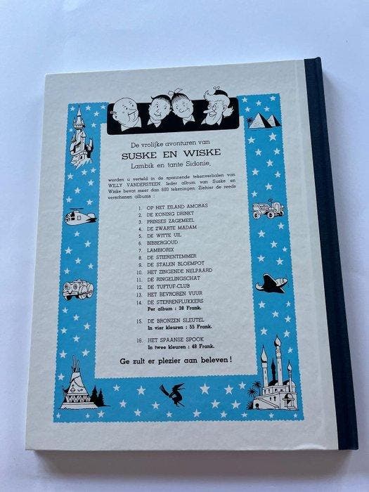 Suske en Wiske - Het Spaanse Spook - De Baeke uitgaven groot, Livres, BD