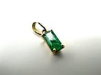 Zonder minimumprijs - Hanger - 18 karaat Geel goud - 0.80ct.