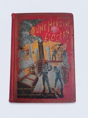Jenny Lensia - Une héroïne de locéan - [EO] - Cartonnage, Antiek en Kunst