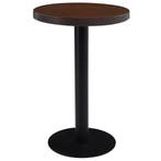Bistrotafel MDF 50cm | Retour deal | Nu weg = weg, Tuin en Terras, Verzenden, Gebruikt, Rond, Overige materialen