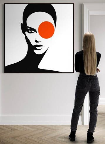 Jonathan Antony - Strike a Pose # 83. XL 1025 x 1025 mm.
