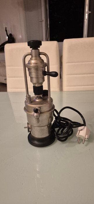 Koffiezetapparaat - Messing, Verchroomd - Vintage