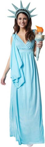 2dekans | Dressforfun Godin der vrijheid M - verkleedkleding, Ophalen of Verzenden, Nieuw