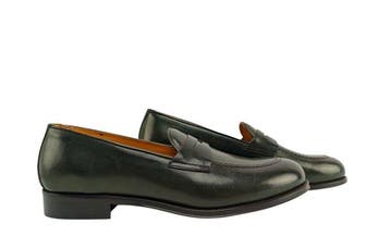 TESTONI BOLOGNA - 8 UK - 42 IT - Loafer Shoes Antique Lux, Nieuw