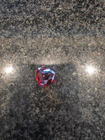 Swarovski - Beeldje - Love Heart small Light Siam - 1096727