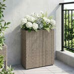 vidaXL Hoge Plantenbak 55 x 22 x 70 cm Ja, Verzenden, Nieuw