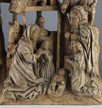 Kerststal - Hout