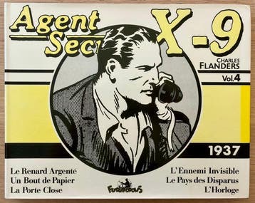 Agent Secret X-9 T1 à T4 - 4x C + 4x jaquette - 4 Album -, Boeken, Stripverhalen, Nieuw