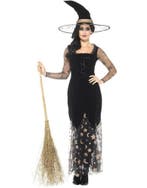 Heks kostuum moon en stars, Ophalen of Verzenden, Nieuw