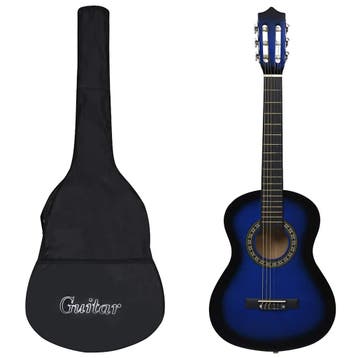 vidaXL Gitaar klassiek beginner kinderen met tas 1/2 34, Musique & Instruments, Instruments à corde | Guitares | Acoustiques, Verzenden