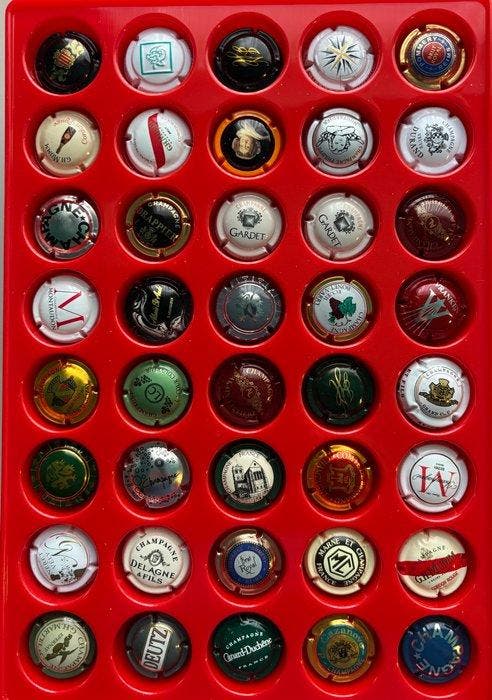 Laurent-Perrier, Deutz, Pol Roger, Taittinger, Bollinger,, Antiek en Kunst, Antiek | Speelgoed