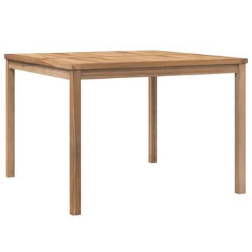 Table jardin teck 110x110cm : -35% en seconde chance, Verzenden