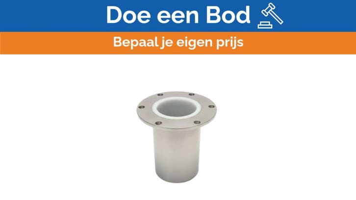 Bieden: Ferretti Yachts Stainless Steel Carbon Pole Holder, Watersport en Boten, Bootonderdelen, Ophalen of Verzenden