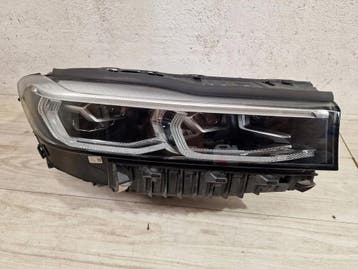 BMW 7 G11 G12 LIFT LCI RECHTS VOOR FULL LED KOPLAMP, Verzenden, Gebruikt