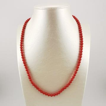 Corail - autre - Collier - lartisanat italien, Verzamelen