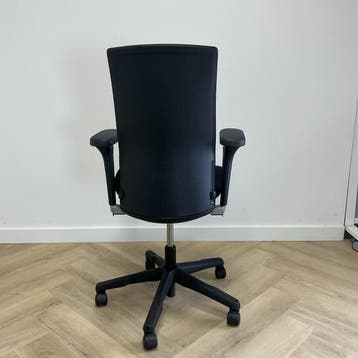 HAG FUTU 1200, ergonomische bureaustoel, zwart, Ergonomisch, Gebruikt, Zwart, Bureaustoel